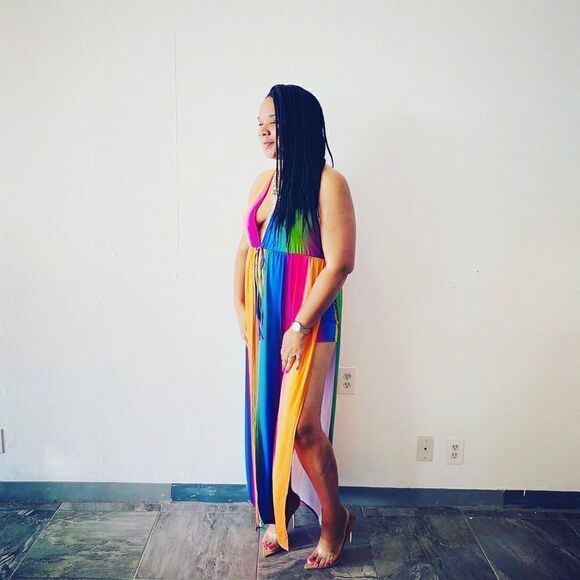 Lexi’s Rainbow Dress   - Picture 2 of 2